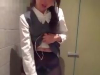 Japanese Office mistress is Secretly Exhibitionist and Cam