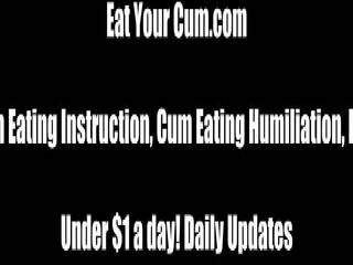 Your Punishment will be to Eat Your Own Cum CEI: HD dirty video 9a