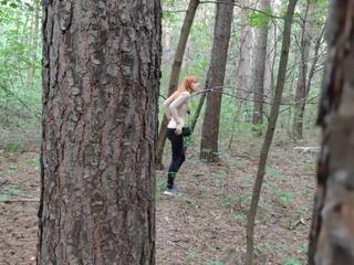 Delightful Chick Caught in the Woods, Free sex clip 4c | xHamster