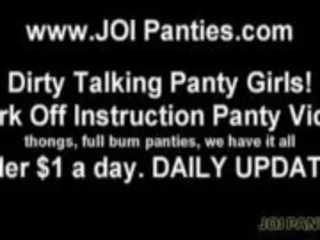Let Me Kick off These Panties for You JOI: Free HD xxx film f4