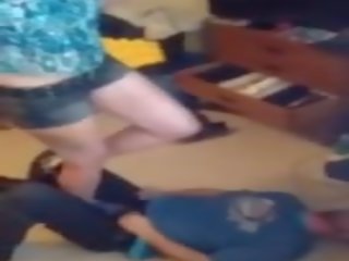 Ballbusting teenager Homemade Webcam, sex film 72