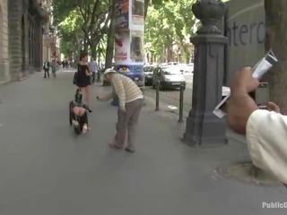 Magnificent Young mademoiselle becomes abused In Public