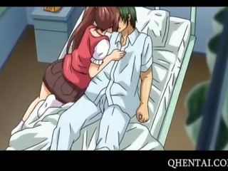 Hentai enchantress takes putz in a hospital bed
