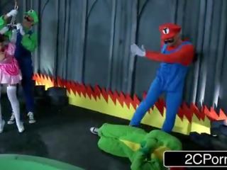 Jerk That Joy Stick: groovy Mario Bros Get Busy With Princess Brooklyn Chase