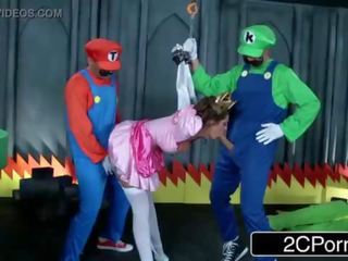 Jerk That Joy Stick: groovy Mario Bros Get Busy With Princess Brooklyn Chase