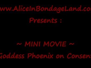 Seductress Phoenix & mademoiselle Alice CBT Slave Educational