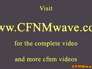 CFNM euros sprayed with cum
