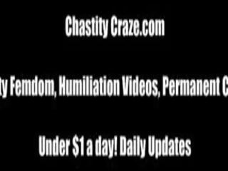 Lick Your Dirty Chastity Device Clean, HD x rated clip 05