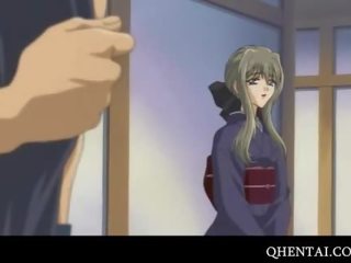 Hentai school goddess fucked against the window