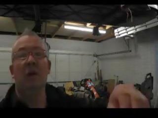Harlot Wife in BDSM Garage Training, Free dirty video d2